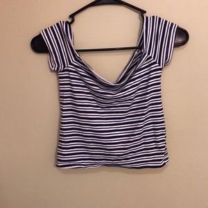 Pac Sun Off the shoulder cropped shirt!